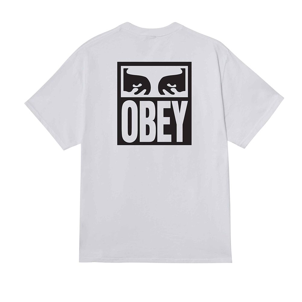 CAMISETA OBEY EYES ICON 2 WHITE | Mechanic