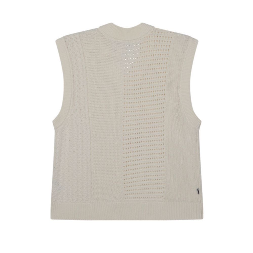 CHALECO OBEY GARRET SWEATER VEST CREAM | Mechanic