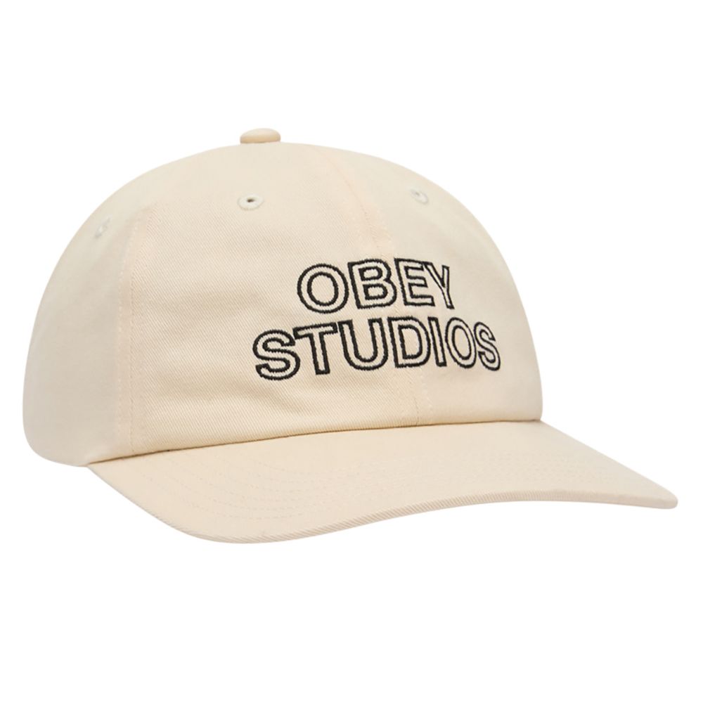 GORRA OBEY PIGMENT OBEY STUDIOS STRAPBACK PIGMENT UNBLEACHED | Mechanic