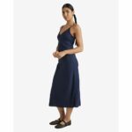 VESTIDO RVCA EVERYDAY MIDI NAVY MARINE | Mechanic