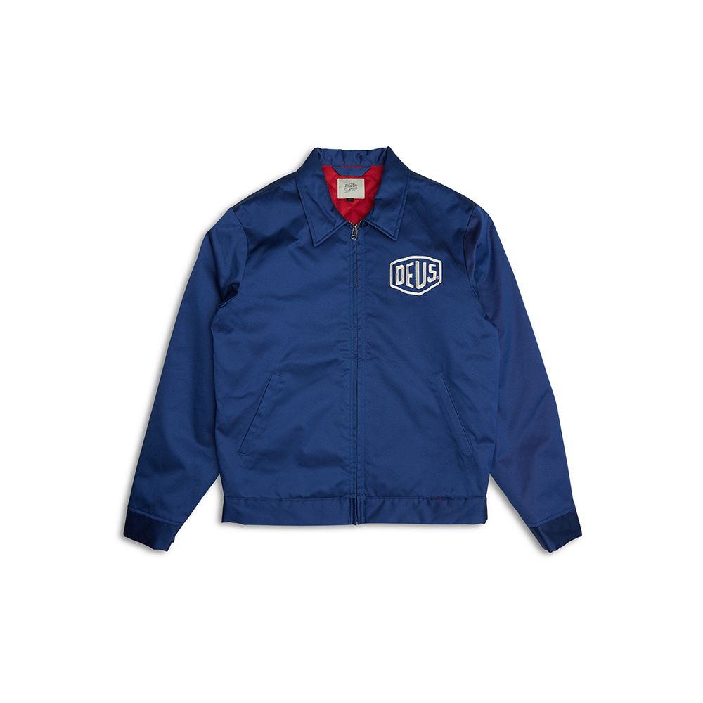 CHAQUETA DEUS EX-MACHINA WORKWEAR 2.0 JACKET MECHANIC BLUE | Mechanic