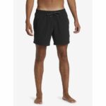 BAÑADOR QUIKSILVER EVERYDAY SOLID VOLLEY 15´ BLACK | Mechanic