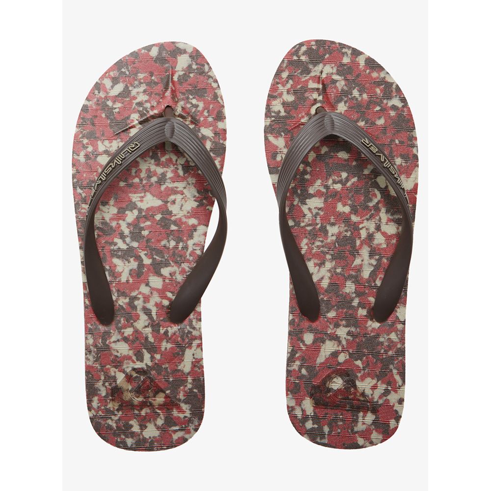 SANDALIAS QUIKSILVER MOLOKAI RECYCLED BLACK/BROWN/BLACK | Mechanic