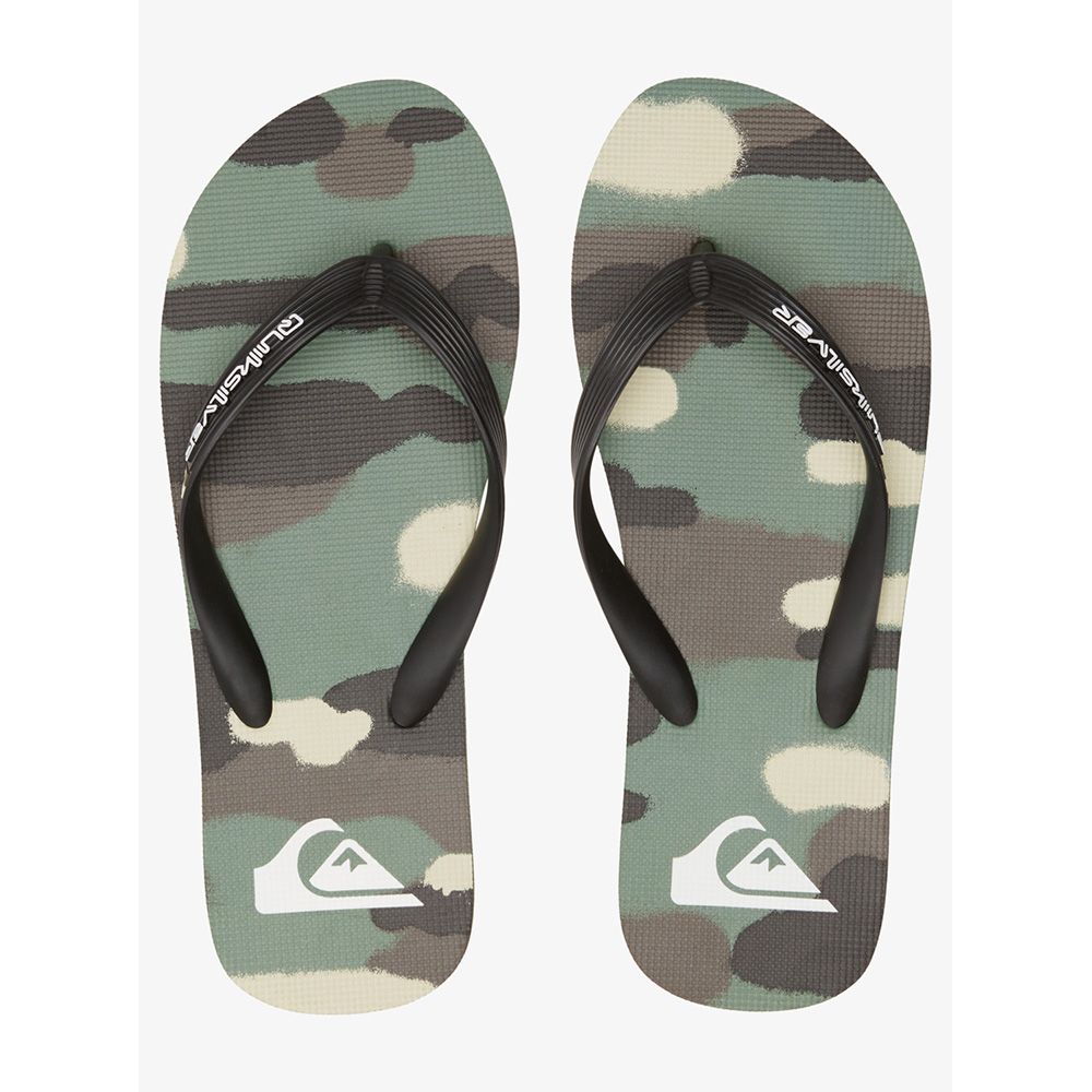 SANDALIAS QUIKSILVER MOLOKAI ART II BLACK/BROWN/GREEN | Mechanic
