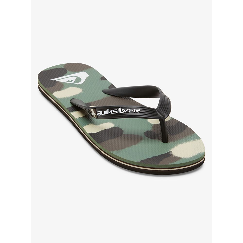 SANDALIAS QUIKSILVER MOLOKAI ART II BLACK/BROWN/GREEN | Mechanic
