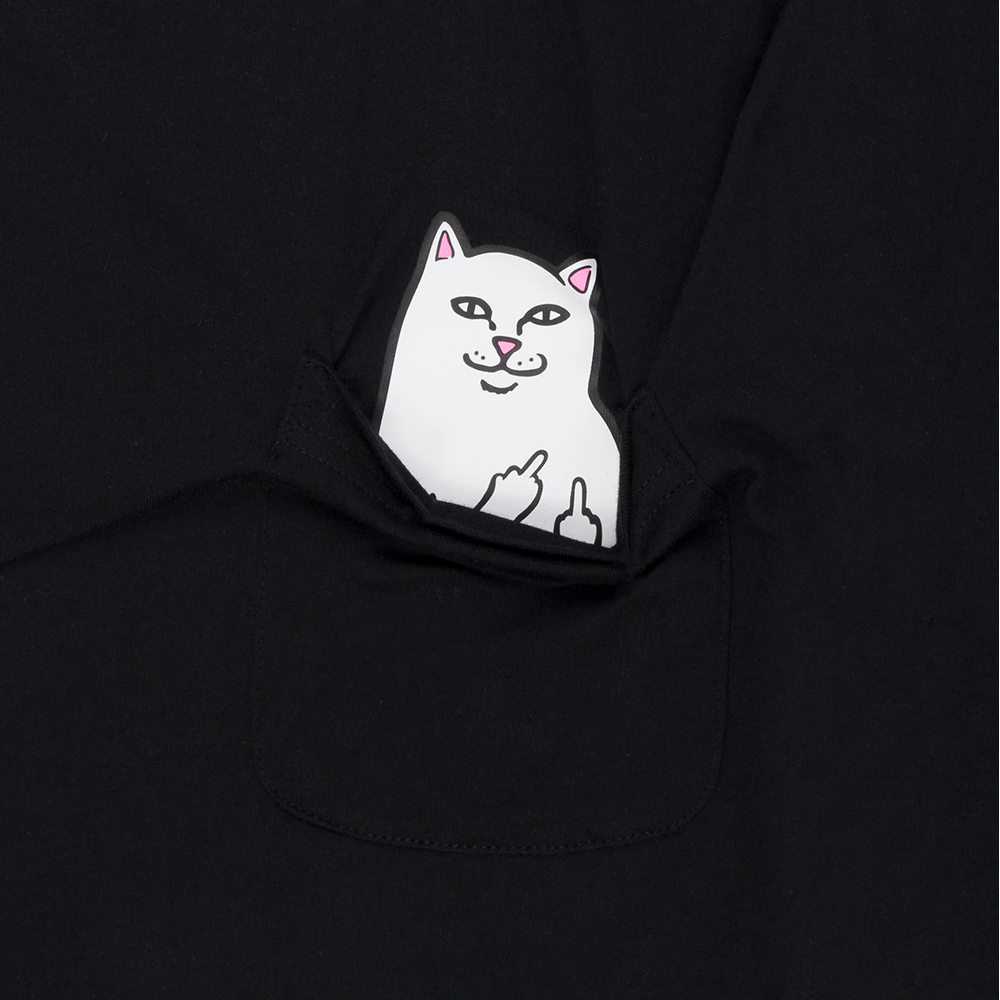 CAMISETA LORD NERMAL POCKET TEE BLACK | Mechanic