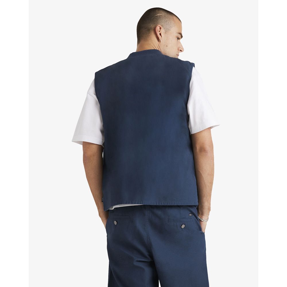 CHALECO RVCA VARSITY TWILL PETRO BLUE | Mechanic