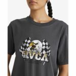 CAMISETA RVCA RACE DAY WASHED BLACK. Mechanic Tienda de Ropa