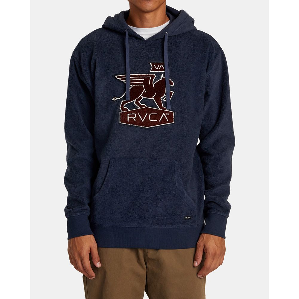 SUDADERA RVCA GRIFFIN FLEECE MOODY BLUE | Mechanic