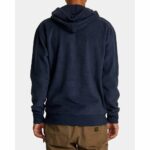 SUDADERA RVCA GRIFFIN FLEECE MOODY BLUE. Mechanic Tienda de Ropa