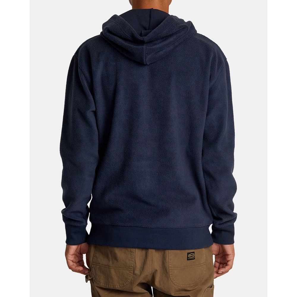 SUDADERA RVCA GRIFFIN FLEECE MOODY BLUE | Mechanic