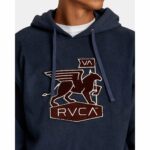 SUDADERA RVCA GRIFFIN FLEECE MOODY BLUE. Mechanic Tienda de Ropa