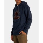 SUDADERA RVCA GRIFFIN FLEECE MOODY BLUE. Mechanic Tienda de Ropa