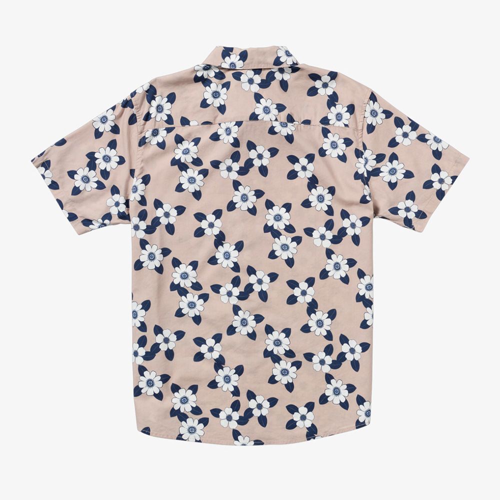 CAMISA RVCA BOTANICAL PALE MAUVE | Mechanic