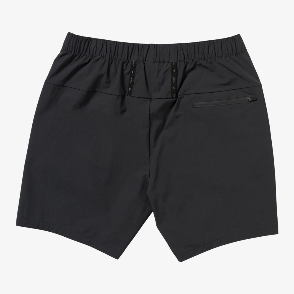 PANTALON CORTO RVCA OUTSIDER STRETCH BLACK | Mechanic