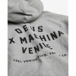 SUDADERA DEUS EX-MACHINA VENICE ADDRESS HOODIE GREY MARLE | Mechanic