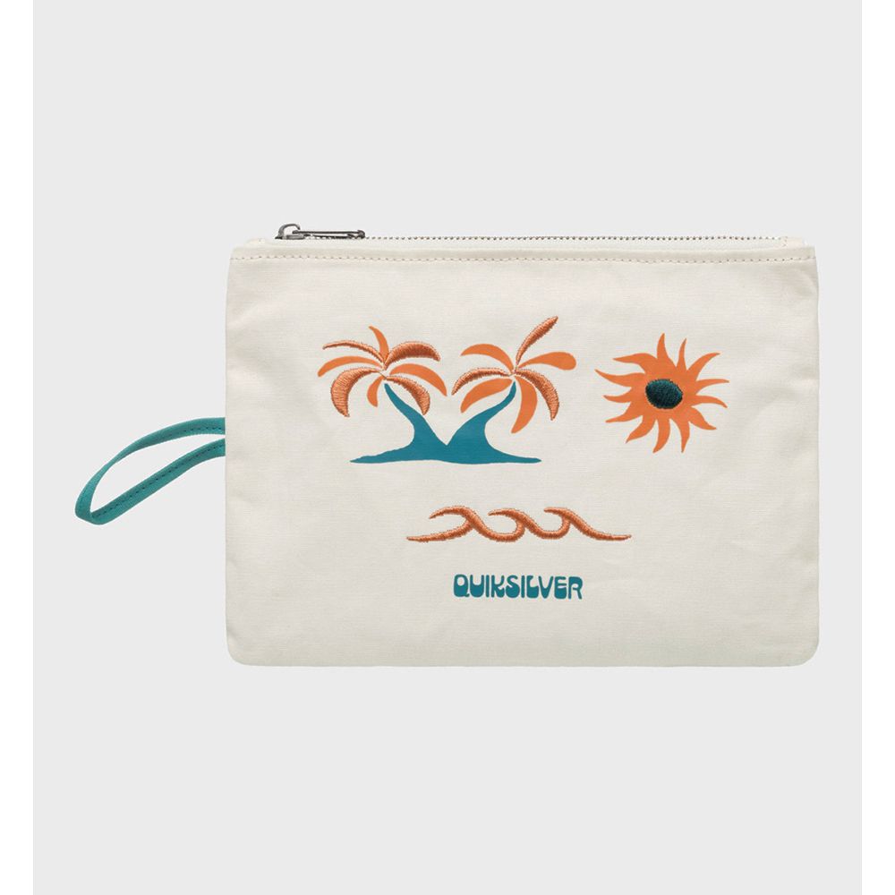 BOLSITO QUIKSILVER ZIP POCKET BIRCH | Mechanic