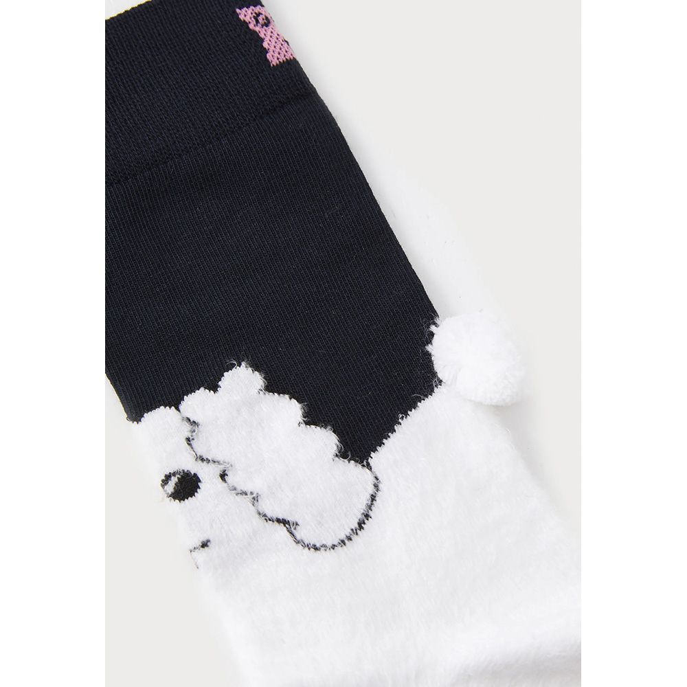 CALCETINES HAPPY SOCKS FLUFFY DOG BLACK | Mechanic