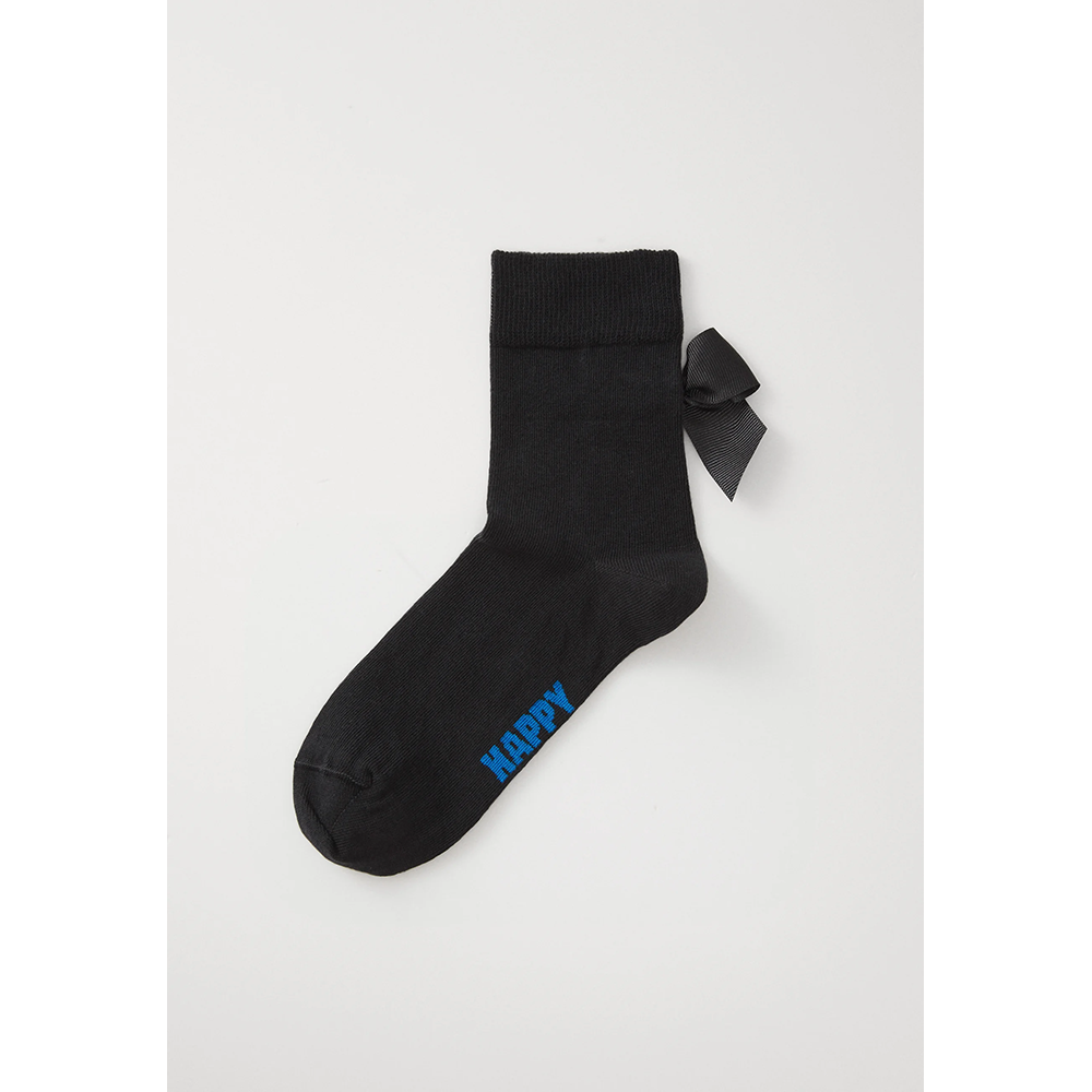 CALCETINES HAPPY SOCKS BOW 1/2 CREW BLACK | Mechanic