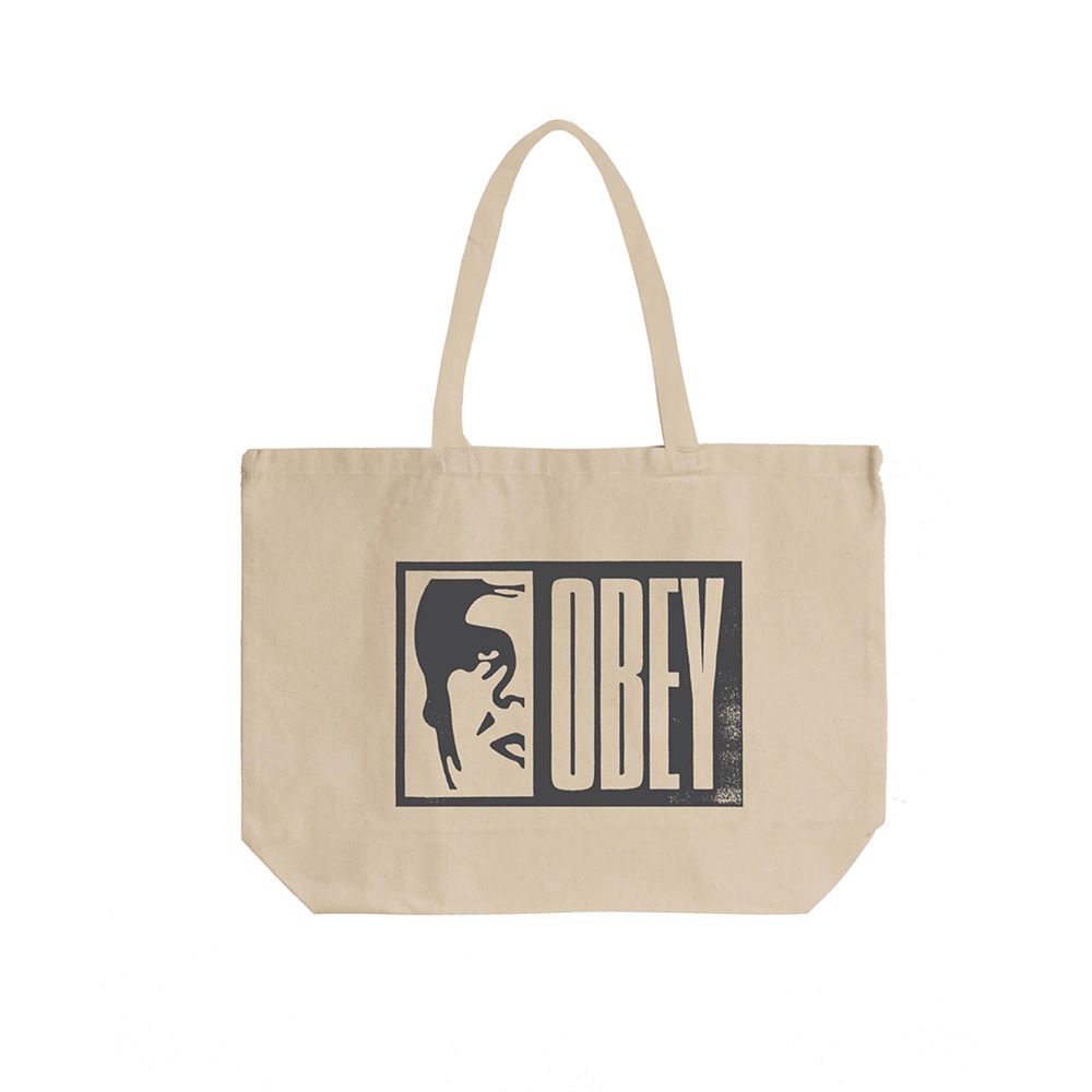 BOLSO OBEY HALF ICON NATURAL | Mechanic