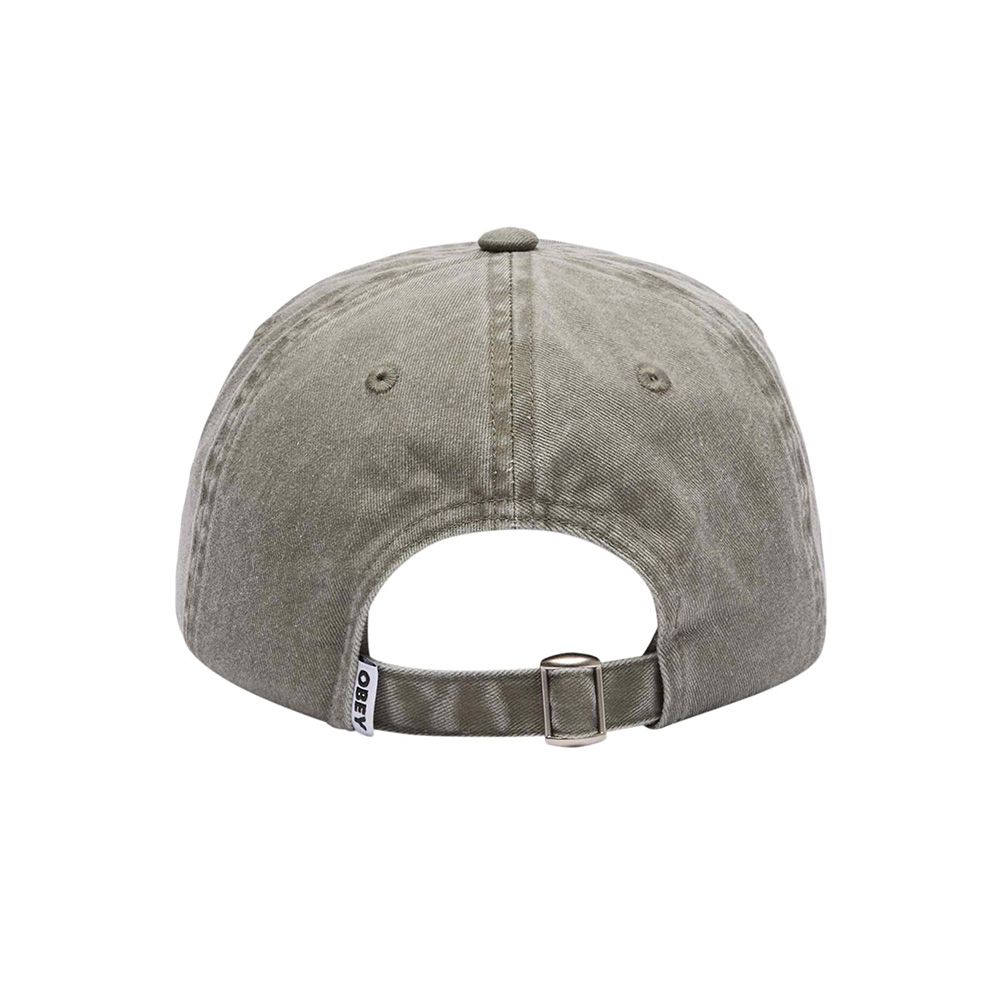 GORRA OBEY PIGMENT BOLD 6 PANEL STRAPBACK PIGMENT OLIVE MULTI | Mechanic