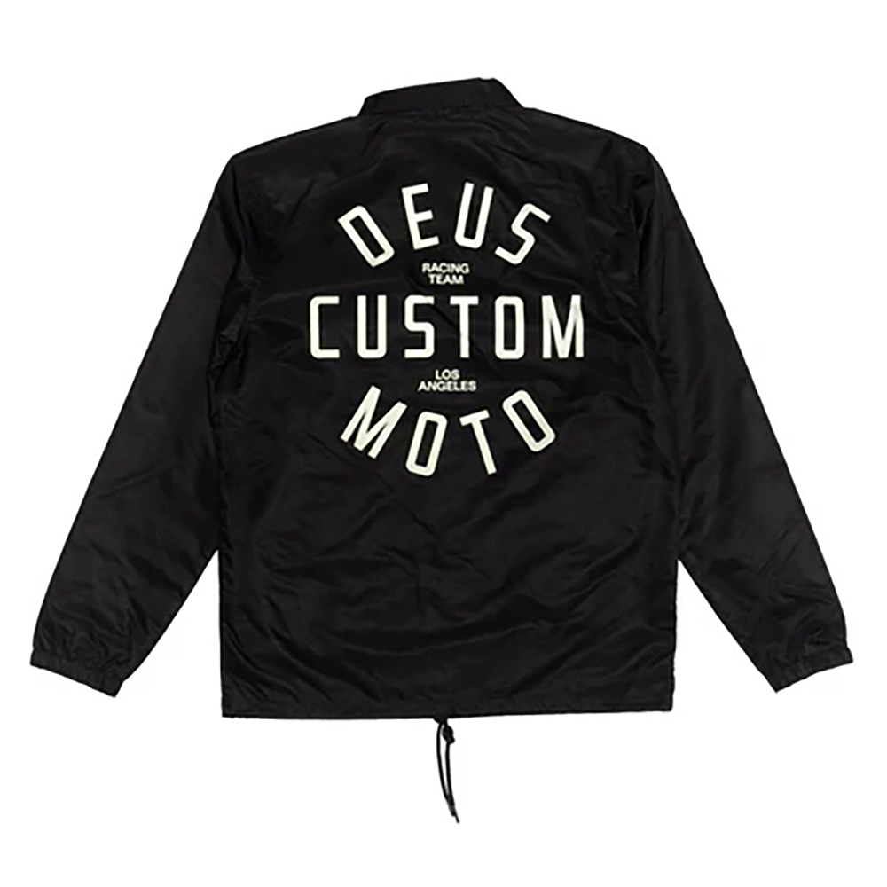 CHAQUETA DEUS ENGINEER NYLON COACH BLACK | Mechanic