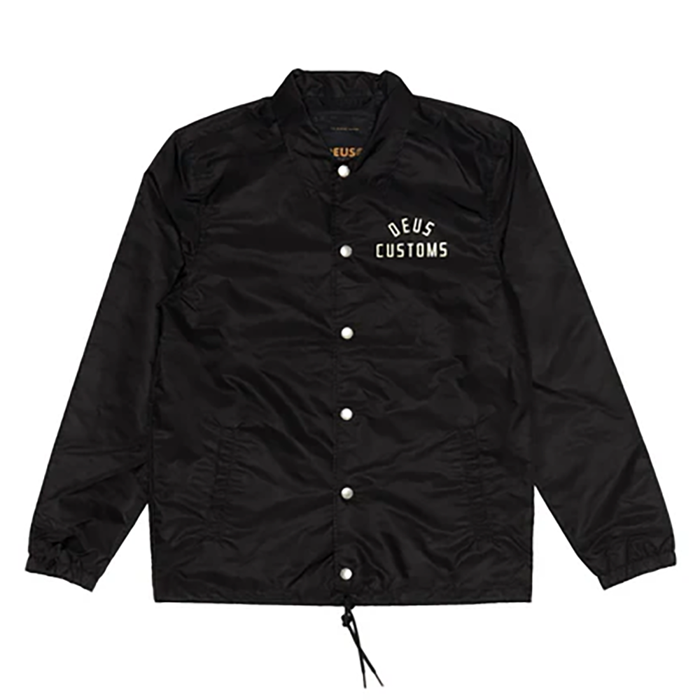CHAQUETA DEUS ENGINEER NYLON COACH BLACK | Mechanic