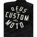 CHAQUETA DEUS ENGINEER NYLON COACH BLACK. Mechanic Tienda de Ropa