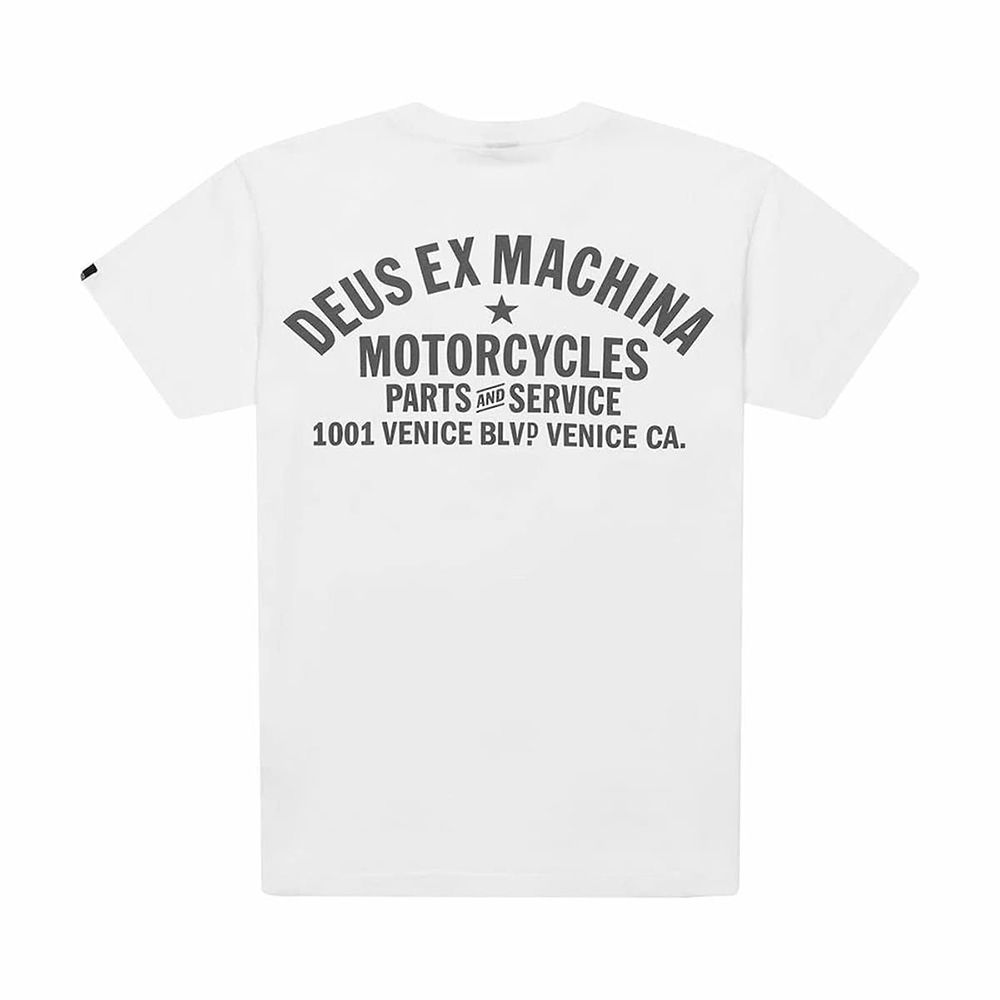 CAMISETA DEUS VENICE ADDRESS WHITE | Mechanic