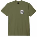 CAMISETA OBEY EYES ICON 2 MOSS GREEN | Mechanic