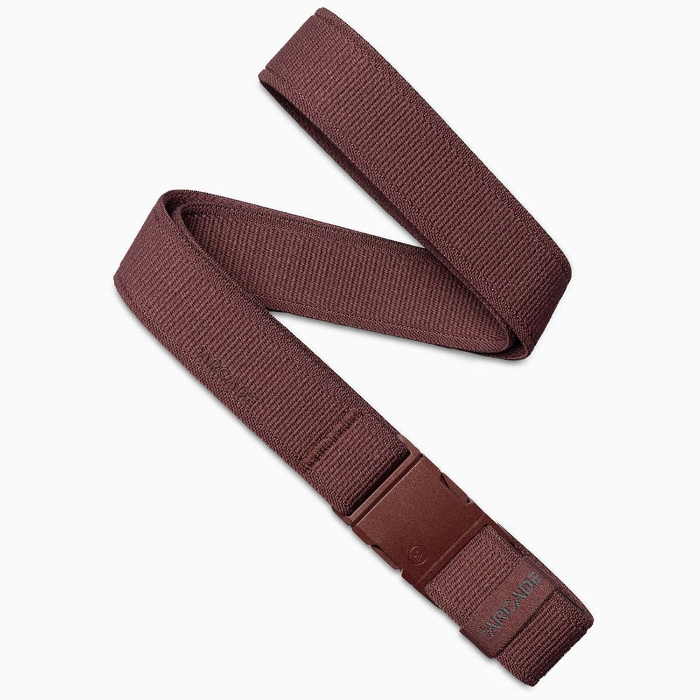 CINTURON ARCADE ATLAS A2 SLIM BURGUNDY | Mechanic