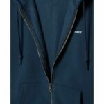 SUDADERA OBEY ESTABLISHED WORKS BOLD ZIP HOOD DARK DENIM. Mechanic Tienda de Ropa