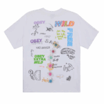 CAMISETA OBEY WILD FREE WHITE | Mechanic