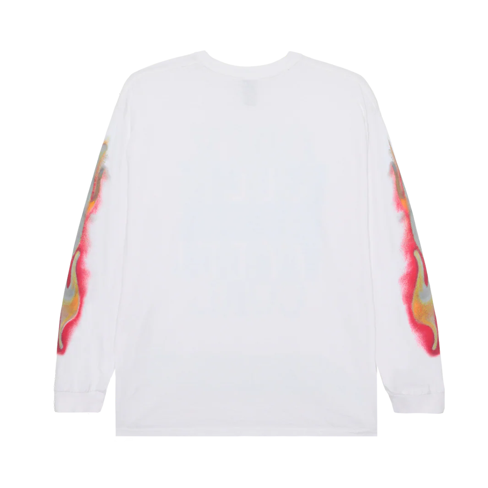 CAMISETA  LS OBEY STUDIOS HORSE WHITE | Mechanic