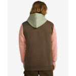 SUDADERA BILLABONG ARCH BLOCK DARK CEDAR. Mechanic Tienda de Ropa
