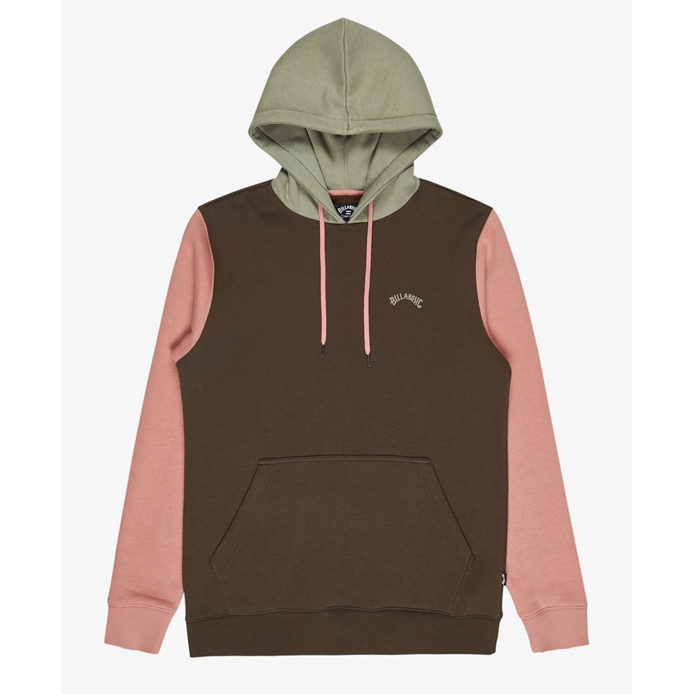 SUDADERA BILLABONG ARCH BLOCK DARK CEDAR | Mechanic