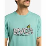 CAMISETA RVCA BUTTERFLY FX BOTTLE GREEN. Mechanic Tienda de Ropa