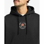 SUDADERA RVCA ROSES POSTER HOODIE BLACK. Mechanic Tienda de Ropa