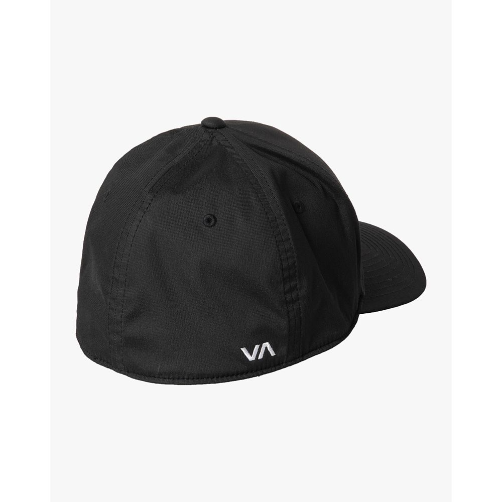 GORRA RVCA SEASONS FLEXFIT BLACK | Mechanic