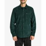 CAMISA RVCA FREEMAN CORD II HUNTER GREEN. Mechanic Tienda de Ropa