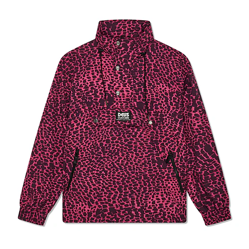 CHAQUETA PULLOVER DEUS EX-MACHINA ZANZIBAR WINDSTOPPER RASPBERRY | Mechanic