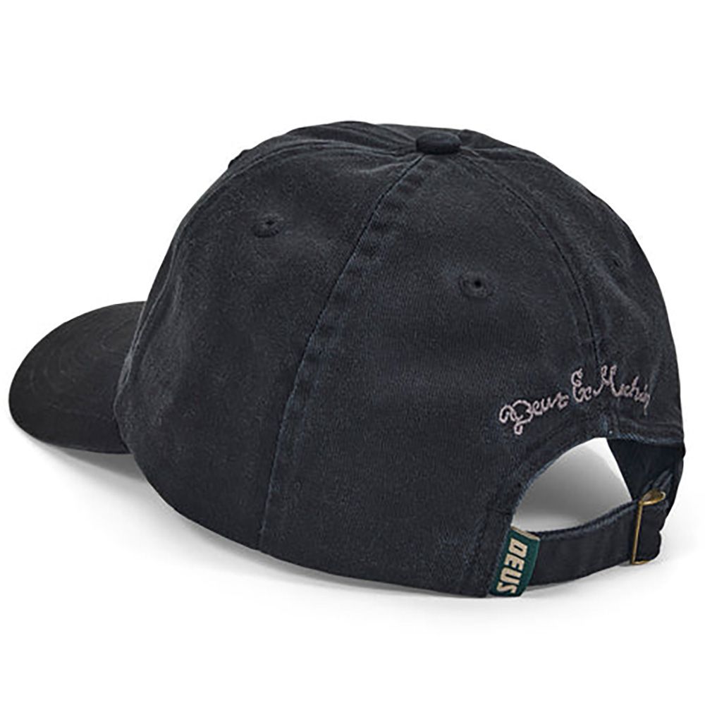 GORRA DEUS EX-MACHINA VELOCITY DAD CAP BLACK | Mechanic