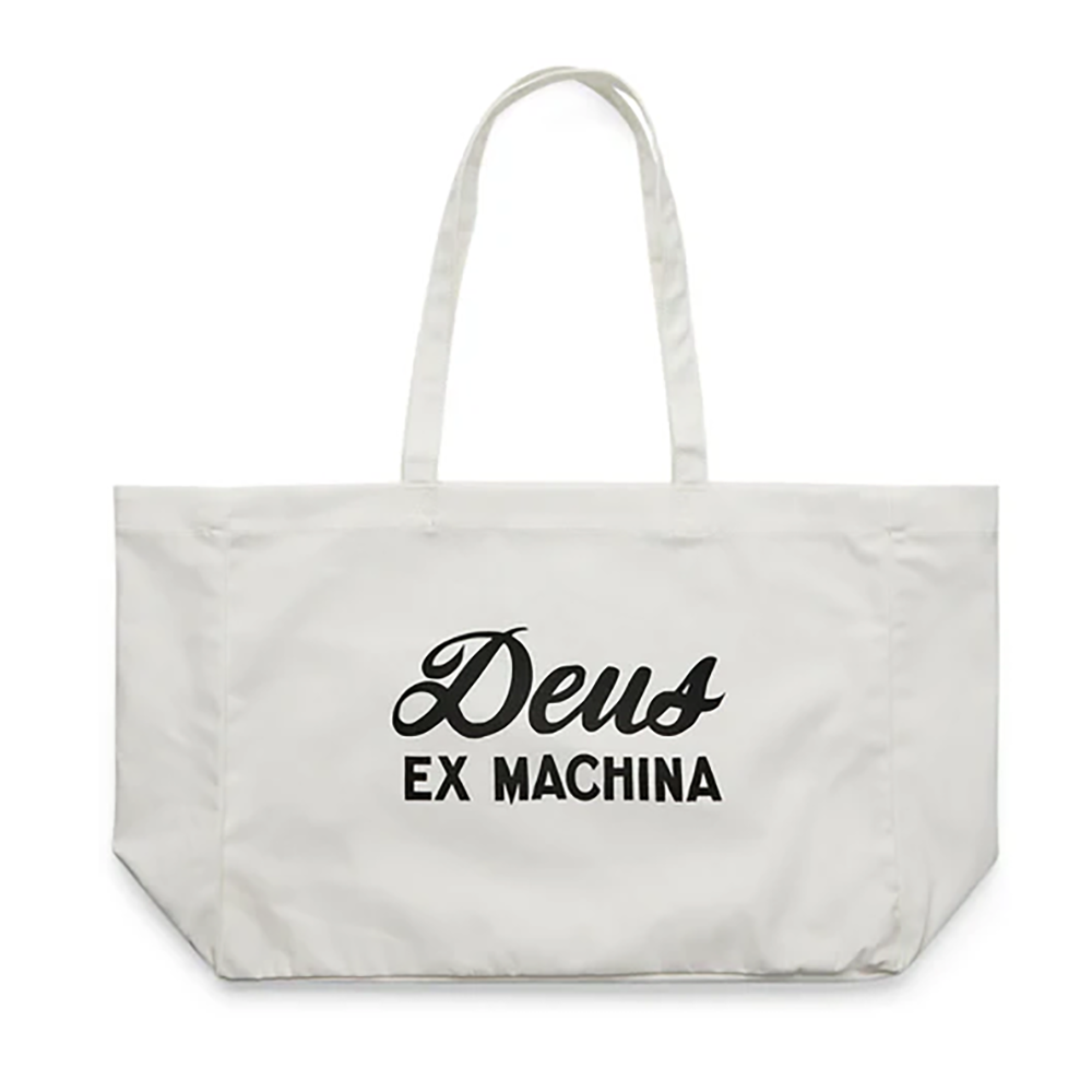 BOLSO DEUS EX-MACHINA SHOP TOTE BAG NATURAL | Mechanic