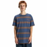 CAMISETA DC SHOES MAXIMIZE STRIPE DARK DENIM. Mechanic Tienda de Ropa