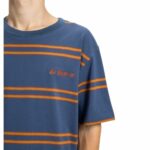 CAMISETA DC SHOES MAXIMIZE STRIPE DARK DENIM. Mechanic Tienda de Ropa