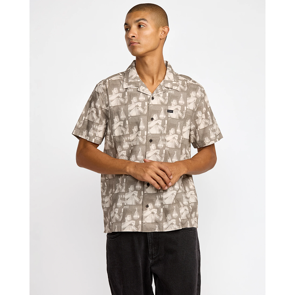 CAMISA RVCA X ALI FLOAT STING MUSHROOM | Mechanic