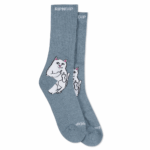 CALCETINES RIPNDIP LORD NERMAL SOCKS SLATE HEATHER. Mechanic Tienda de Ropa