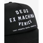 GORRA DEUS VENICE ADDRESS TRUCKER BLACK | Mechanic