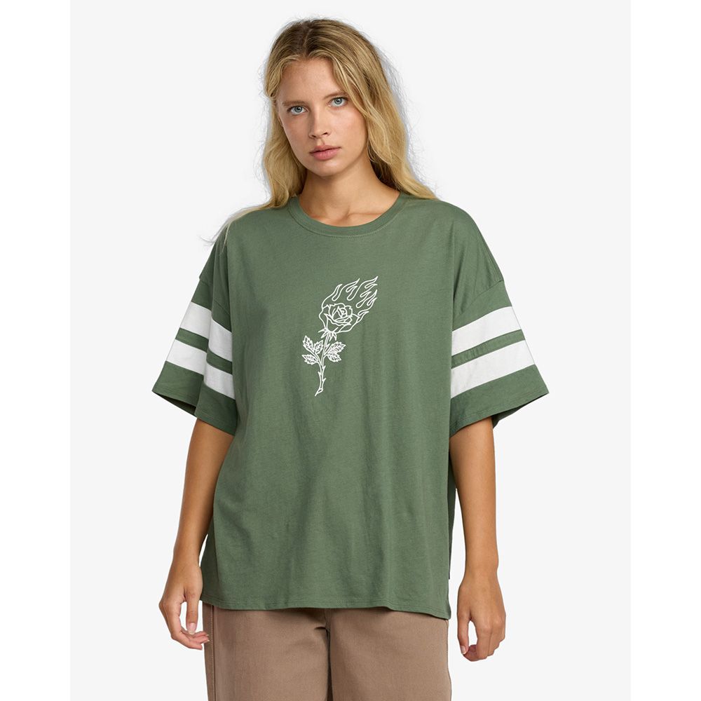 CAMISETA RVCA KSL BAGUIEE FIR GREEN | Mechanic