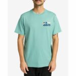 CAMISETA RVCA PALM TRAIL BOTTLE GREEN. Mechanic Tienda de Ropa